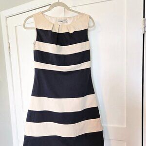 Noemie - Blue and White Mini Dress - Size 8